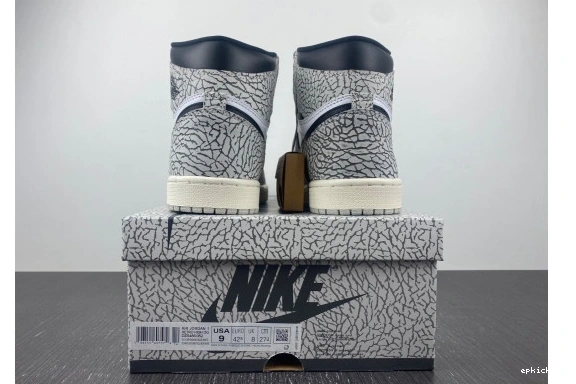 Rep EP Retro Jordan 1 White High DZ5485-052 DZ5485-052 Cement OG 0502